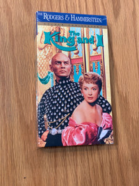 The King And I 1956 VHS Rodgers & Hammerstein Video Sealed