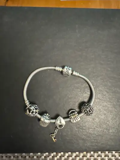 Pandora silver bracelet 925. , View more