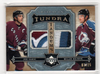 CARTE DE HOCKEY #TTJM Joe Sakic/Milan Hejduk