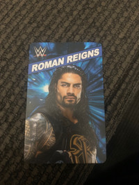 Roman Reigns wrestling card