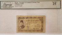 Egypt 5 Piastres 1940 – Legacy VF25