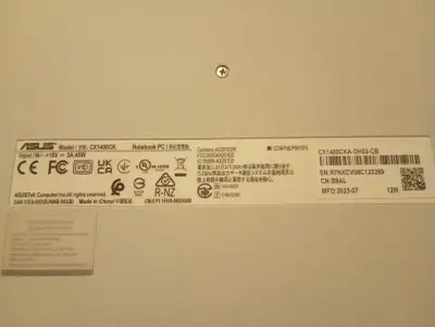 For Sale: Asus Chromebook CX1 (2023 model), Used condition, 120$, View more