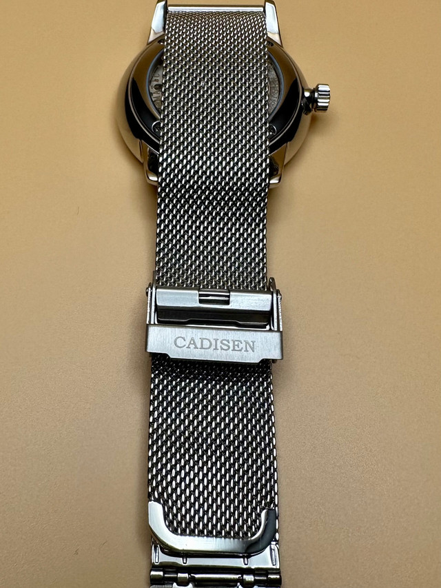 Like Brand New, Full Kit CADISEN-C8097G, Sapphire Diamond HiBeat in Jewellery & Watches in City of Toronto - Image 4