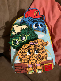 Loungefly McDonald’s Fry Guys Backpack. New with Tags.