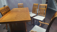 Dining Table with Six Chairs for Sale