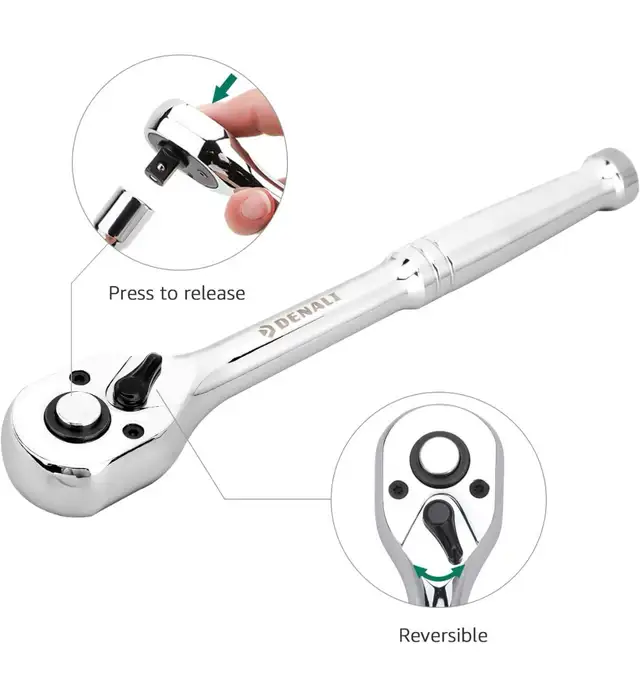 *Brand New*Denali 142-Piece Mechanics Tool Kit and Socket Set in Other Parts & Accessories in Burnaby/New Westminster - Image 4