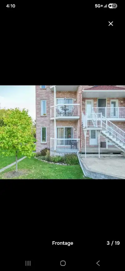 Superbe Condo à Louer – 2 Chambres & 2 Stationnements 500, 22e Avenue L’Île-Perrot app#17 Disponibil...