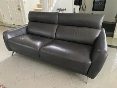 Leather sofa, View more