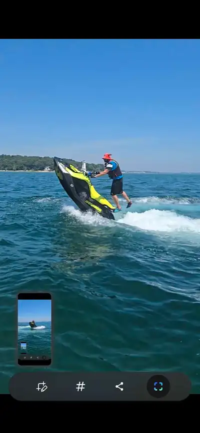 Option #1 $599 Take the 2 jetskis with the trailer and launch yourself. Bring them back fueled. Your...