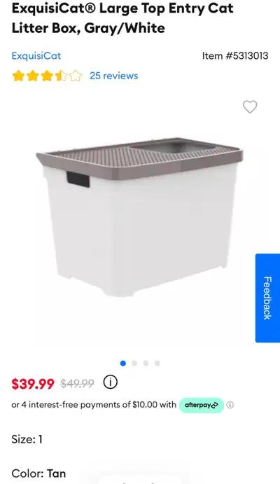 top entry litter box, View more