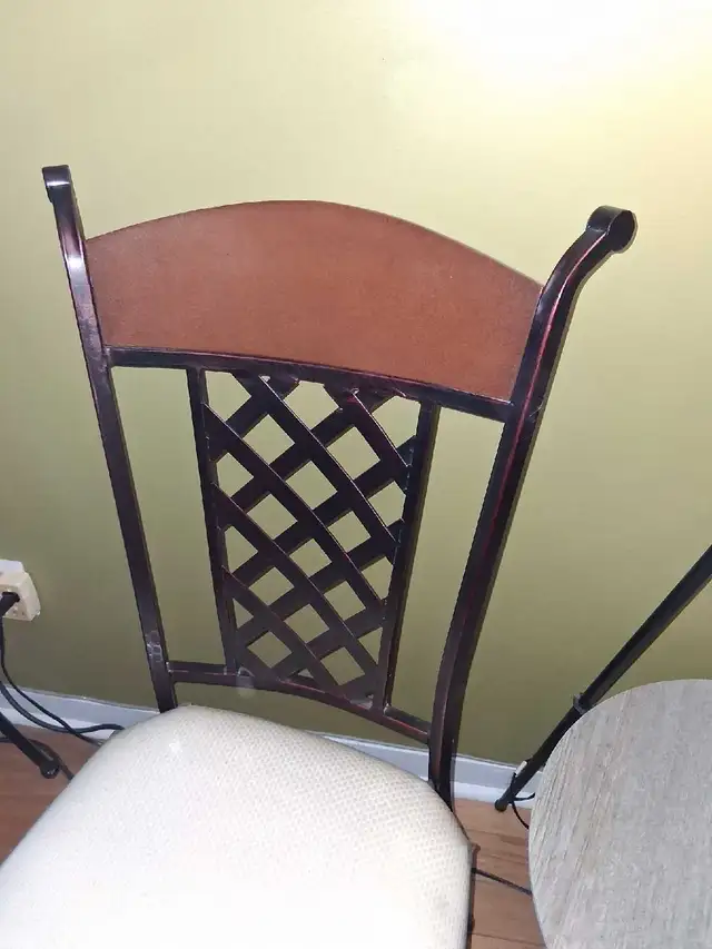 Set de cuisine en fer forgé in Dining Tables & Sets in Longueuil / South Shore - Image 3