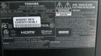 Moving sale: 55 inch Toshiba LED TV