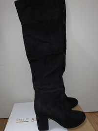 Call It Spring Bottes hautes/Thigh-high Boots (size 7)