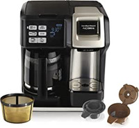 Hamilton Beach FlexBrew Trio 2-Way Coffee Maker,K cup or grounds