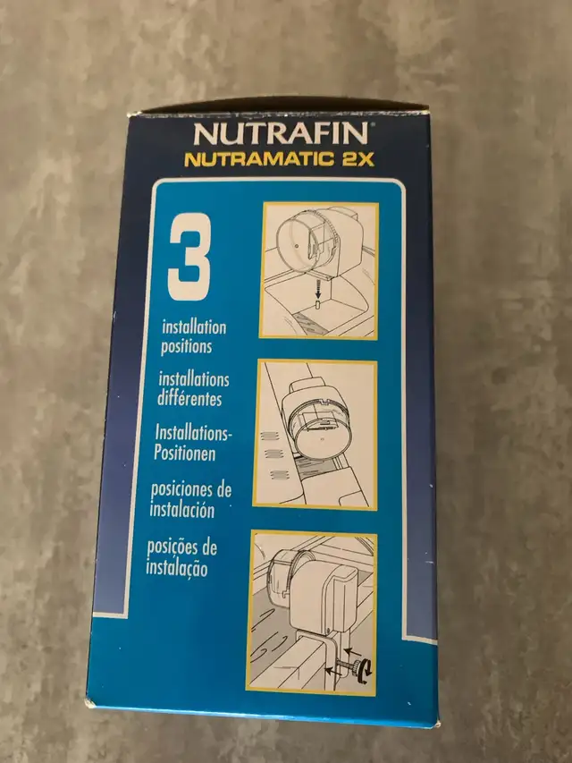 Nutrafin, Nutramatic 2X, Aquarium Automatic Feeder in Fish for Rehoming in Oakville / Halton Region - Image 6