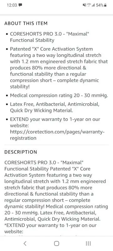 New - Coreshorts Pro 3.0 in Other in Gatineau - Image 4
