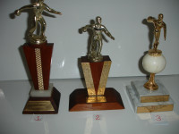 Vintage Mens Bowling Trophies