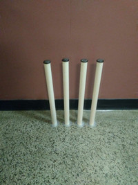 SET 4 IKEA 27.5" METAL TABLE LEGS