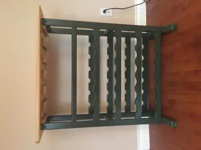 Beautiful Wine Rack holds 24 bottles and 18 wineglass, View more