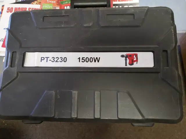 POWERTEK PT-3230 1500W HAMMER DRILL in Power Tools in Lethbridge - Image 2