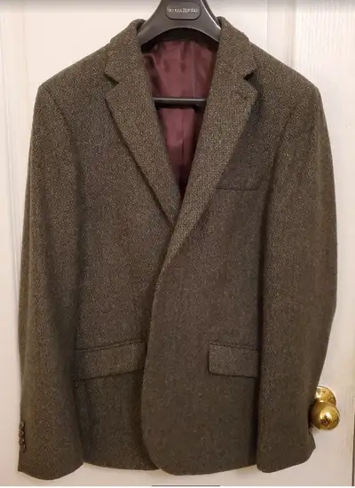 BRAND NEW men's blazer 40R, Abraham Moon English wool, View more