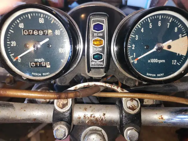 HONDA CB350 MOTORCYCLE in Street, Cruisers & Choppers in Kawartha Lakes - Image 3