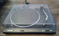 vintage technics stereo turntable