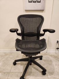 Herman Miller Aeron Ergonomic Chair w/ Lumbar, Fully Loaded