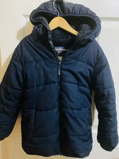 Boys Thick Winter Jacket Size 7, View more