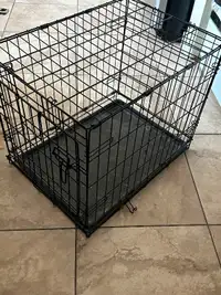 Small-med dog cage used twice
