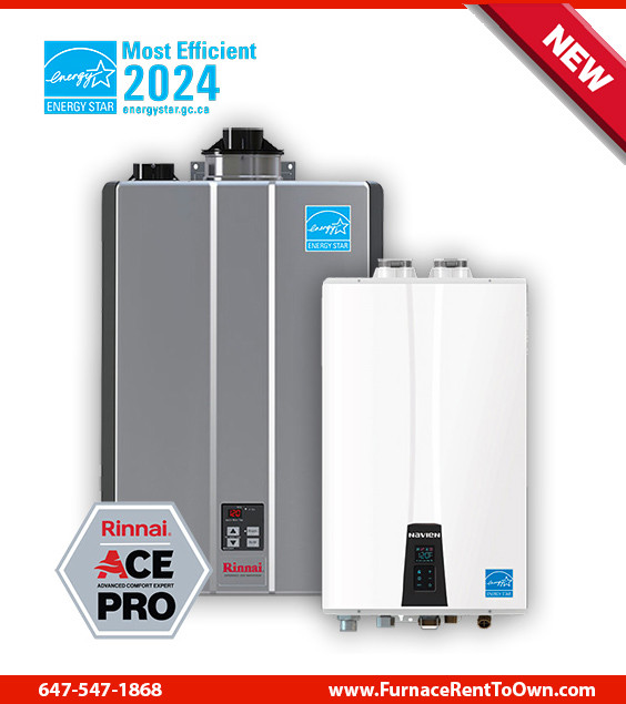 TANKLESS Water Heater Rental w/ NO Upfront Cost & FREE Install! in Heating, Cooling & Air in Markham / York Region