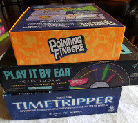 Games, Pointing Fingers, Play it by Ear, TimeTripper - (Lot 171)