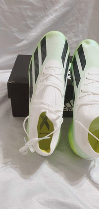 Men's adidas White X Crazyfast.2 FG Cleats