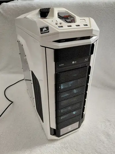 Full Tower Gaming PC Case - White, View more