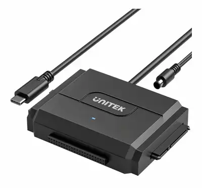 IDE/SATA to USB C 3.0 Adapter Support 10TB(New box pack), View more