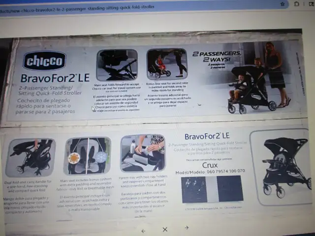 Chicco Bravofor2 LE Stroller in Strollers, Carriers & Car Seats in Barrie - Image 11