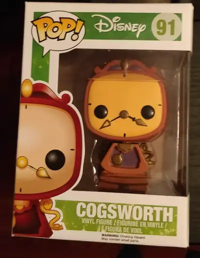 Cogsworth #91 Funko Pop, View more