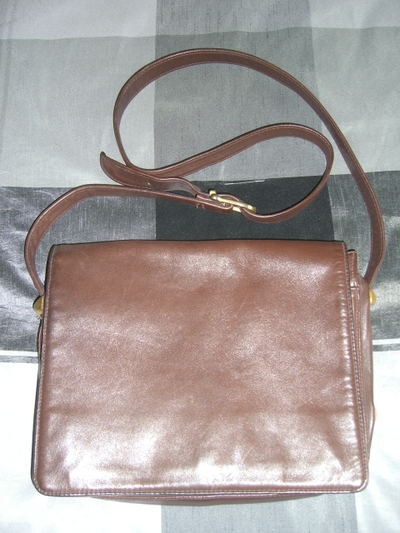 DKNY Brown Leather Handbag, View more