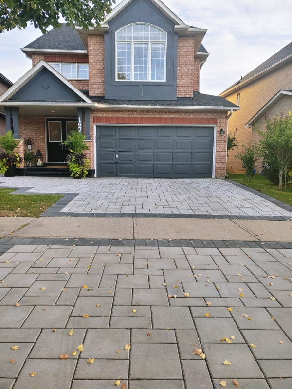 Interlocking, Concrete, Driveway, Patio, Walkway, Steps, Walls