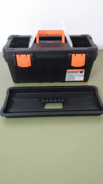 17" Plastic Lockable Tool Box, View more