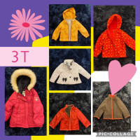 3T Manteaux vestes mi-saison printemps automne pour fille