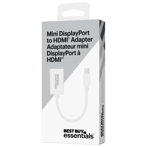 Best Buy Essentials: Mini DisplayPort to HDMI Adapter in Video & TV Accessories in Burnaby/New Westminster - Image 3