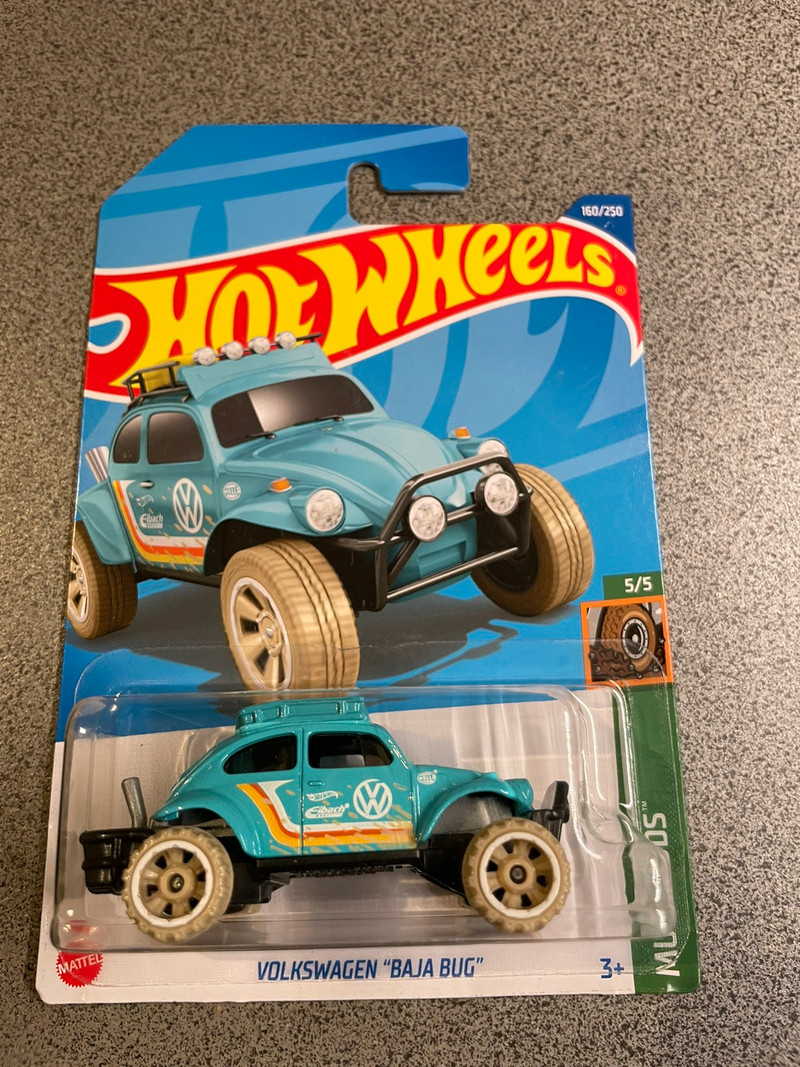 Hot wheels Volkswagen VW beetle Baja bug  for sale  