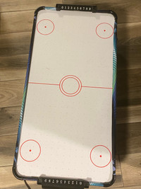 Small air hockey table