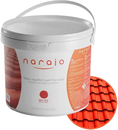 Narajo Red Tile Roof Paint - 10KG, View more