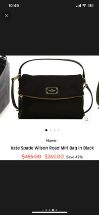 KATE SPADE/COCH BRAND NEW BAGS GIFTS!!
