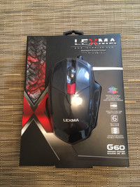 LEXMA - NWT - G60 OPTICAL GAMING COMPUTER MOUSE