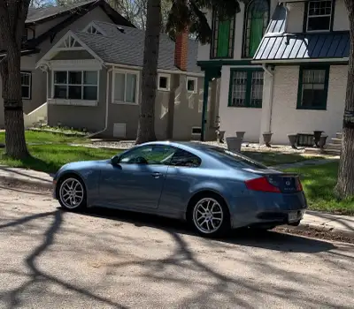 For sale -my boyfriend’s 2006 Infiniti G35 coupe. Reason for sale - he’s downsizing. This used vehic...
