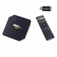 Android M8S Plus TV Box + iPazzPort Wireless Mini Keyboard $39