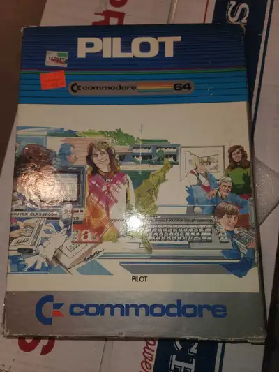 Computer Vintage Gaming PILOT Commodore 64 Mini Size A Tool For Teaching & Learning.